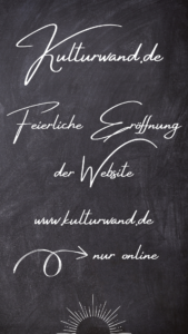 Poster zur "Eröffnungsfeier" dieser Website